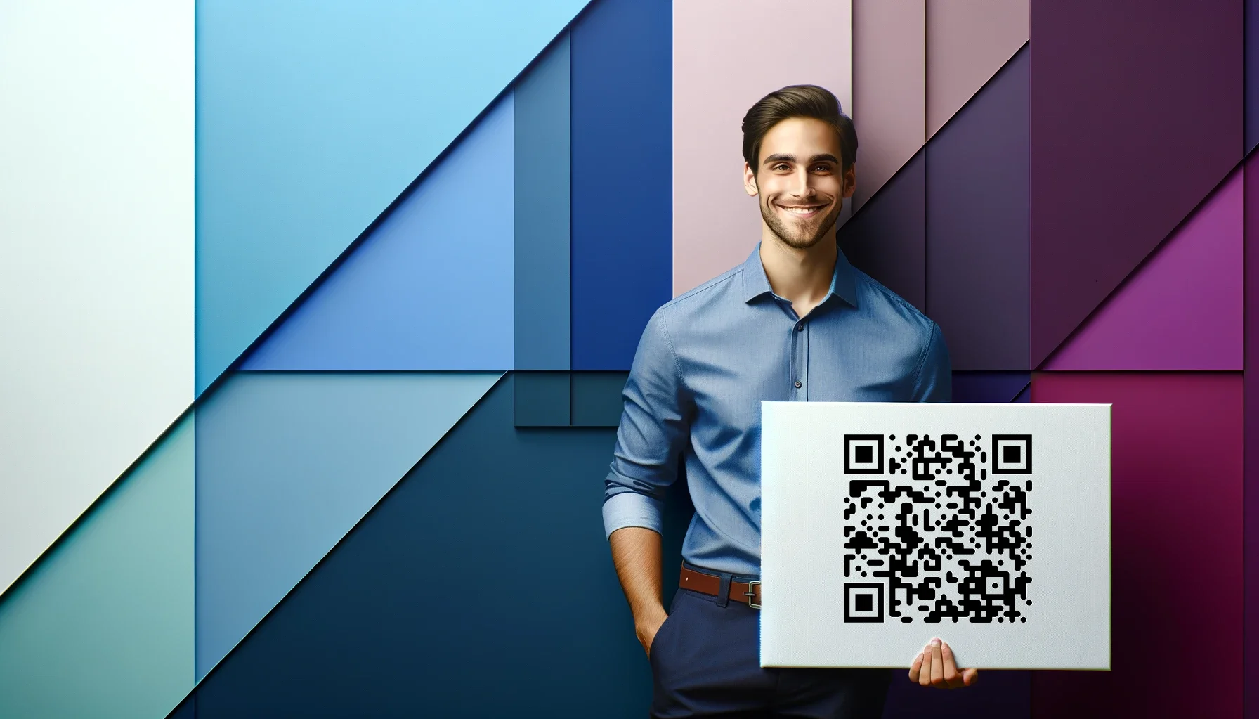 Promoter tracking screen with QR and share link